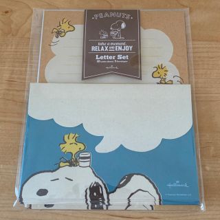 スヌーピー(SNOOPY)のスヌーピー  レターセット(キャラクターグッズ)