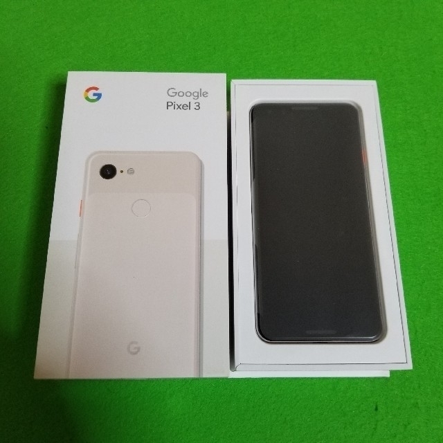 ☆SIMロック解除済☆Google Pixel3  64GB ピンク白ロム スマホ/家電/カメラのスマートフォン/携帯電話(スマートフォン本体)の商品写真