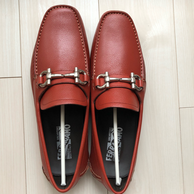 靴/シューズSalvatole Ferragamo PARIGI ドライビングシューズ