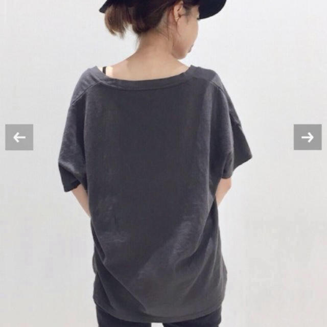 L'Appartement DEUXIEME CLASSE(アパルトモンドゥーズィエムクラス)の【美品】L'Appartement T-sh◆ グレーB レディースのトップス(Tシャツ(半袖/袖なし))の商品写真