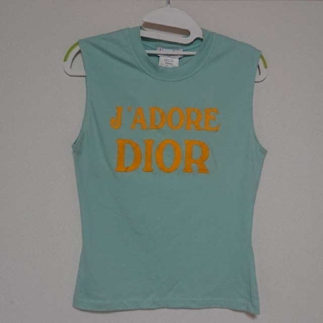 Christian Dior(クリスチャンディオール)のディオールＴシャツ ノースリーブ レディースのトップス(Tシャツ(半袖/袖なし))の商品写真