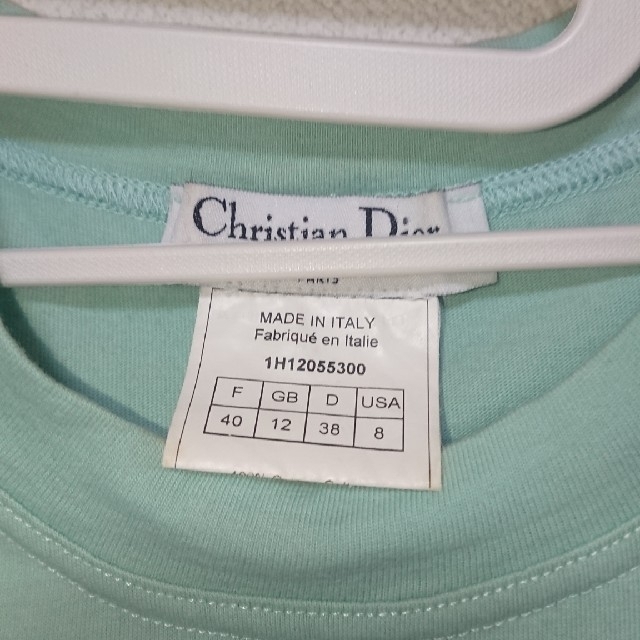 Christian Dior(クリスチャンディオール)のディオールＴシャツ ノースリーブ レディースのトップス(Tシャツ(半袖/袖なし))の商品写真