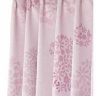 ニトリ(ニトリ)のカーテン 遮光 ピンク 2枚組 マリッサ 幅100丈110(カーテン)