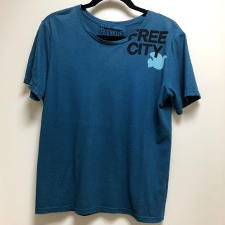 ブルーブルー(BLUE BLUE)のFREE CITY フリーシティ Tシャツ サイズ2(Tシャツ/カットソー(半袖/袖なし))