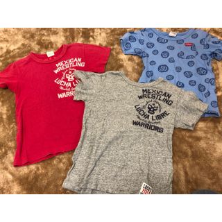 ジャンクストアー(JUNK STORE)のJUNKSTORE Tシャツ3点セット サイズ130と140 値下げしました(Tシャツ/カットソー)