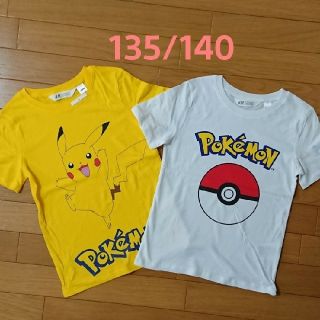 ポケモン(ポケモン)の専用です！新品☆H&M ポケモン トップス 135 140(Tシャツ/カットソー)