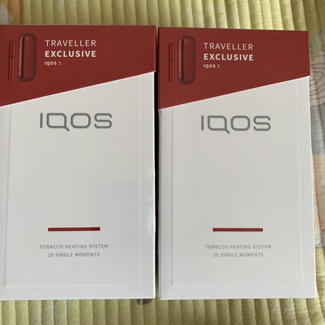 IQOS(アイコス)のiQOS3 ラディアンレッド2個セット メンズのファッション小物(タバコグッズ)の商品写真