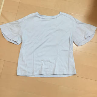 シンゾーン(Shinzone)のシンゾーン そでフリルTシャツ 今季(Tシャツ(半袖/袖なし))