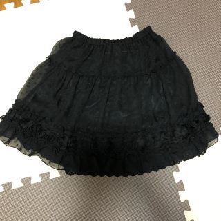 アクシーズファム(axes femme)の❤︎黒レーススカート❤︎ axes femme(ひざ丈スカート)