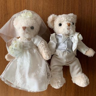 ウェディングベア 結婚式 テディベア(ぬいぐるみ)