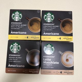 スターバックスコーヒー(Starbucks Coffee)のスタバ スターバックス コーヒー ネスカフェ ドルチェグスト カプセル(コーヒー)