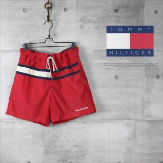 トミーヒルフィガー(TOMMY HILFIGER)の古着 TOMMYHILFIGER トミーヒルフィガー ナイロン サーフショーツ(ショートパンツ)