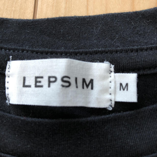 LEPSIM(レプシィム)のシンプル 無地Tシャツ レプシィム レディースのトップス(Tシャツ(半袖/袖なし))の商品写真
