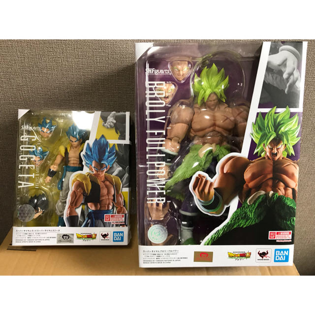 ドラゴンボール(ドラゴンボール)のS.H.Figuarts ゴッドスーパーサイヤ人ゴジータ ブロリーフルパワー ハンドメイドのおもちゃ(フィギュア)の商品写真