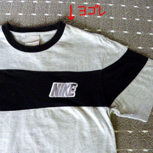 NIKE(ナイキ)の最終値下げ：ナイキ(NIKE) ボーダー Tシャツ 150-160【中古】 キッズ/ベビー/マタニティのキッズ服男の子用(90cm~)(Tシャツ/カットソー)の商品写真