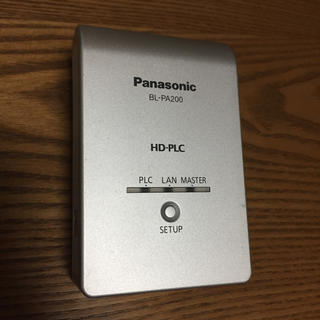 パナソニック(Panasonic)のPanasonic パナソニック HD-PLCアダプター(PC周辺機器)