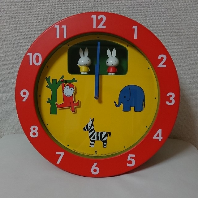 CITIZEN(シチズン)のミッフィー メロディー壁掛け時計 からくり時計 インテリア/住まい/日用品のインテリア小物(掛時計/柱時計)の商品写真