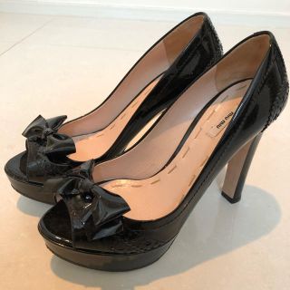 ミュウミュウ(miumiu)のミュウミュウ☆パンプス☆size36.5(サンダル)