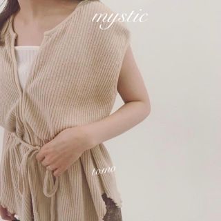 ミスティック(mystic)の最新作❁﻿ミスティック スラブリブタンク(カットソー(半袖/袖なし))