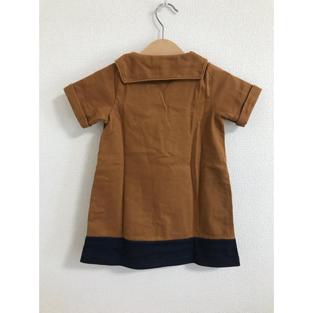 PETIT BATEAU(プチバトー)のPetit Bateau  セーラーワンピース  81cm キッズ/ベビー/マタニティのベビー服(~85cm)(ワンピース)の商品写真