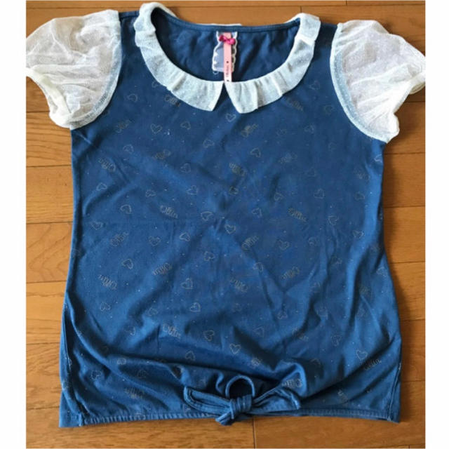 OLLINKARI(オリンカリ)のオリンカリ 女児半袖シャツ キッズ/ベビー/マタニティのキッズ服女の子用(90cm~)(Tシャツ/カットソー)の商品写真