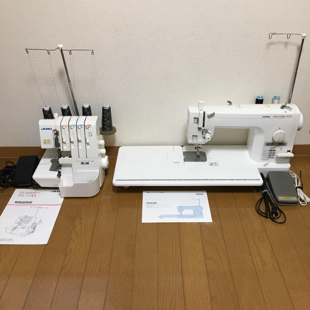 brother - 28万円相当！職業用本縫いミシン+オーバーロックミシン セット売りの通販 by JS's shop｜ブラザーならラクマ