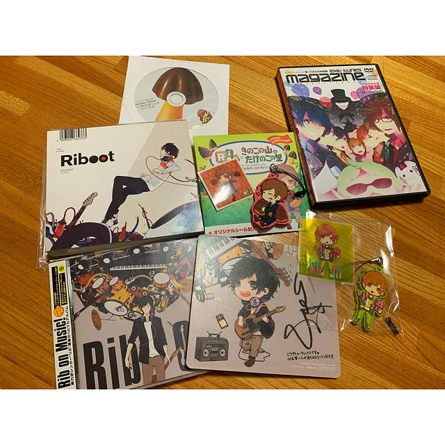 Rib on/Riboot 歌い手スペシャルCD.DVDセット【りぶ】 エンタメ/ホビーのCD(ボーカロイド)の商品写真