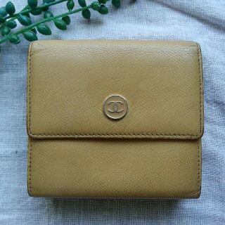 シャネル(CHANEL)のCHANEL　ココボタン  三つ折り財布(財布)