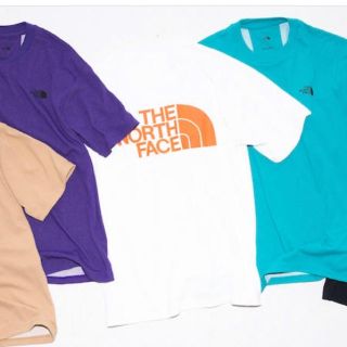 ビームス(BEAMS)のTHE NORTH FACE BEAMS コラボ Tシャツ 別注 ホワイト L(Tシャツ/カットソー(半袖/袖なし))