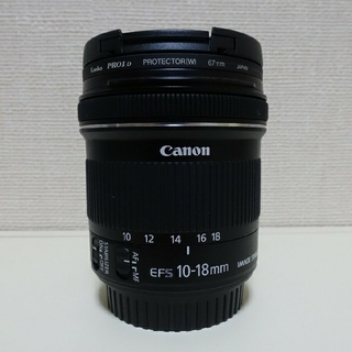 Canon EFS 10-18mm f/4.5-5.6  キャノン広角レンズ(レンズ(ズーム))