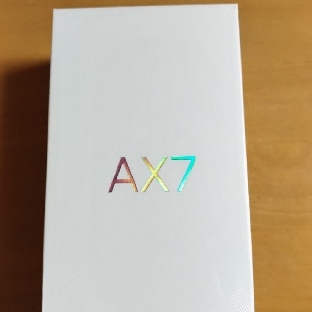 OPPO AX7 新品未開封 2台 ブルー ax7