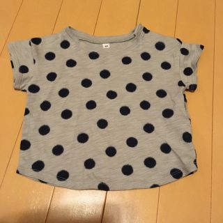 ムジルシリョウヒン(MUJI (無印良品))のドットTシャツ(Ｔシャツ)