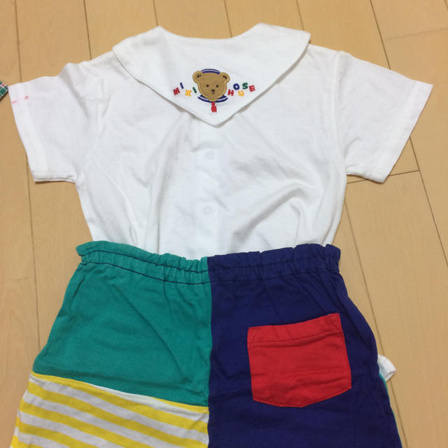 ミキハウスなど子供服まとめ売り１１着90