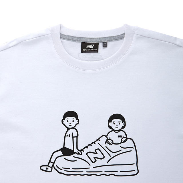 New Balance(ニューバランス)の[入手混乱]NewBalance NORITAKE ノリタケ Tシャツ M レディースのトップス(Tシャツ(半袖/袖なし))の商品写真