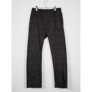 URU 19ss rayon pants ペイズリー柄パンツ(スラックス)