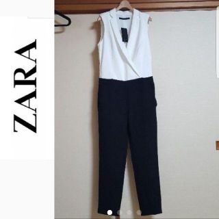 ザラ(ZARA)の新品  ZARAオールインワン  S～Mサイズ(オールインワン)