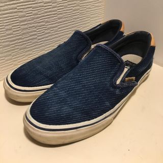 ヴァンズ(VANS)のvans slip on indigo 25.5cm(スニーカー)