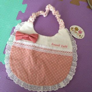 Anano cafeスタイ新品(ベビースタイ/よだれかけ)