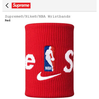 シュプリーム(Supreme)の【新品未使用】一個売 Supreme Nike NBA リストバンド(バングル/リストバンド)