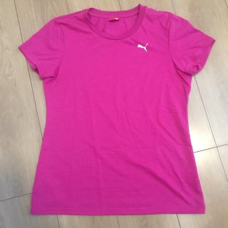 プーマ(PUMA)のLino24様専用　美品‼️PUMA プーマ レディース Tシャツ 半袖 ピンク(ウェア)