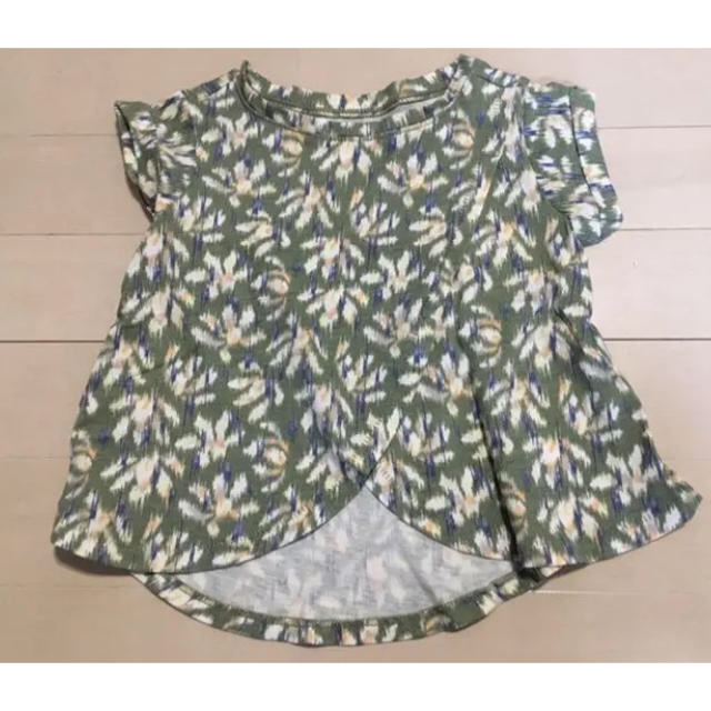 Old Navy(オールドネイビー)のOLD NAVY 花柄デザイン Tシャツ キッズ/ベビー/マタニティのキッズ服女の子用(90cm~)(Tシャツ/カットソー)の商品写真