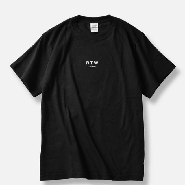 FRAGMENT(フラグメント)のretaW/ Fragmentdesign ブラックTシャツ サイズL メンズのトップス(Tシャツ/カットソー(半袖/袖なし))の商品写真