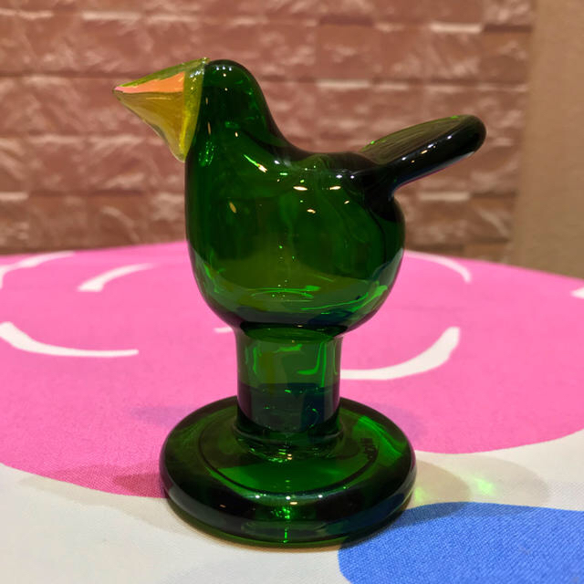 古典 シエッポ scope スコープ 非売品 レア! - iittala 脚付 グリーン