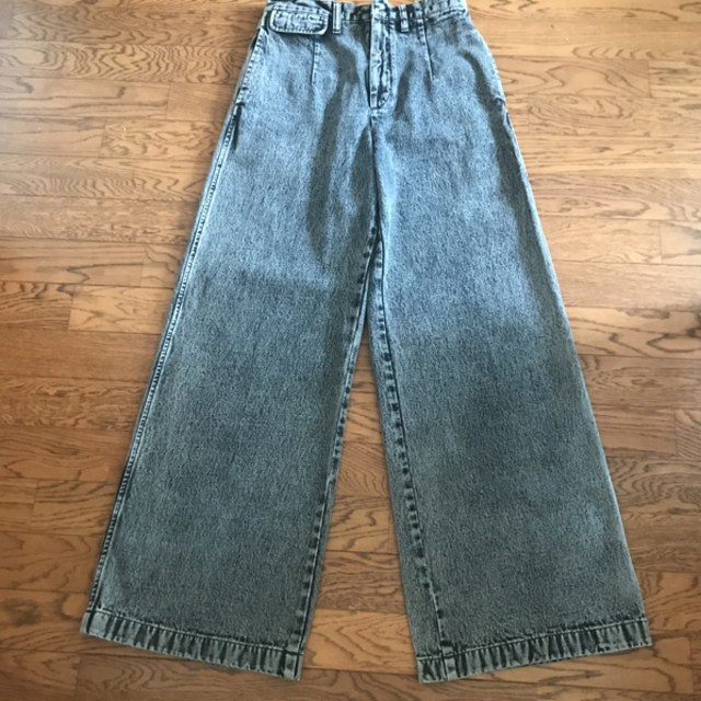 TOGA19awBreachiDenimWidePants(brack)