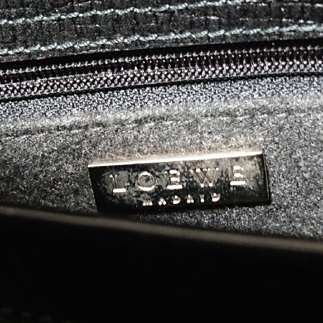 LOEWE(ロエベ)のLOEWE ロエベ レザー トート ハンド バッグ カバン 鞄 ブラック レディースのバッグ(トートバッグ)の商品写真