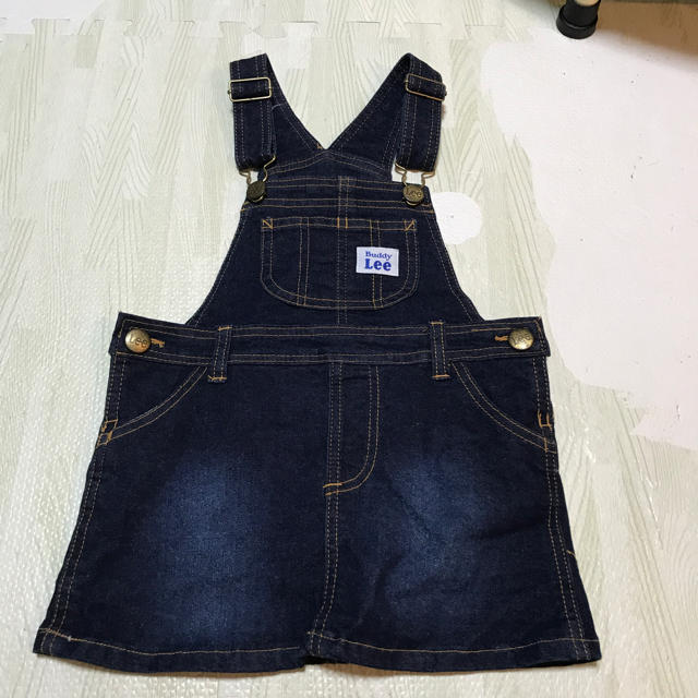 Buddy Lee(バディーリー)のBuddy lee ジャンパースカート キッズ/ベビー/マタニティのキッズ服女の子用(90cm~)(ワンピース)の商品写真