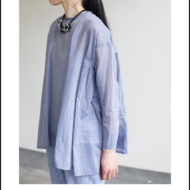 YAECA - 【7/12まで】ARTS&SCIENCE Side gather blouseの通販 by