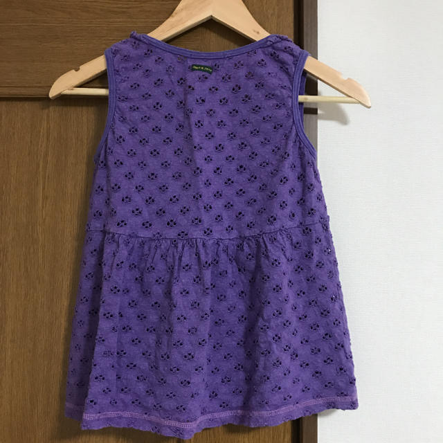 Zuppa di Zucca(ズッパディズッカ)のzuppa di zucca      キッズ ノースリーブ 130 キッズ/ベビー/マタニティのキッズ服女の子用(90cm~)(Tシャツ/カットソー)の商品写真