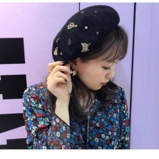 アナスイ(ANNA SUI)の値下げしました ANNA SUI ベレー帽(ハンチング/ベレー帽)