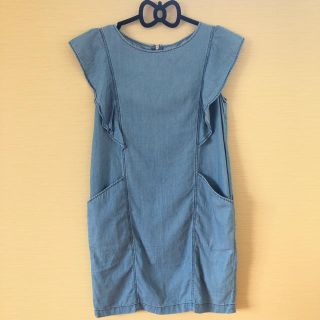 ジーユー(GU)の専用♡GU 肩ひらひらワンピース チュニック♪M(チュニック)